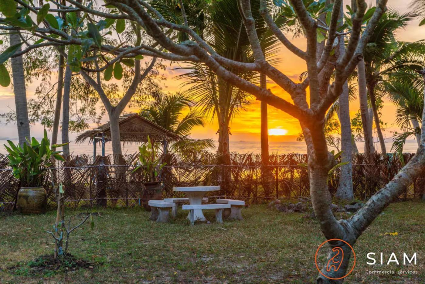 The Wooden Beach House 3Br - Sunset Beach Garden Taling Ngam Beach エクステリア 写真