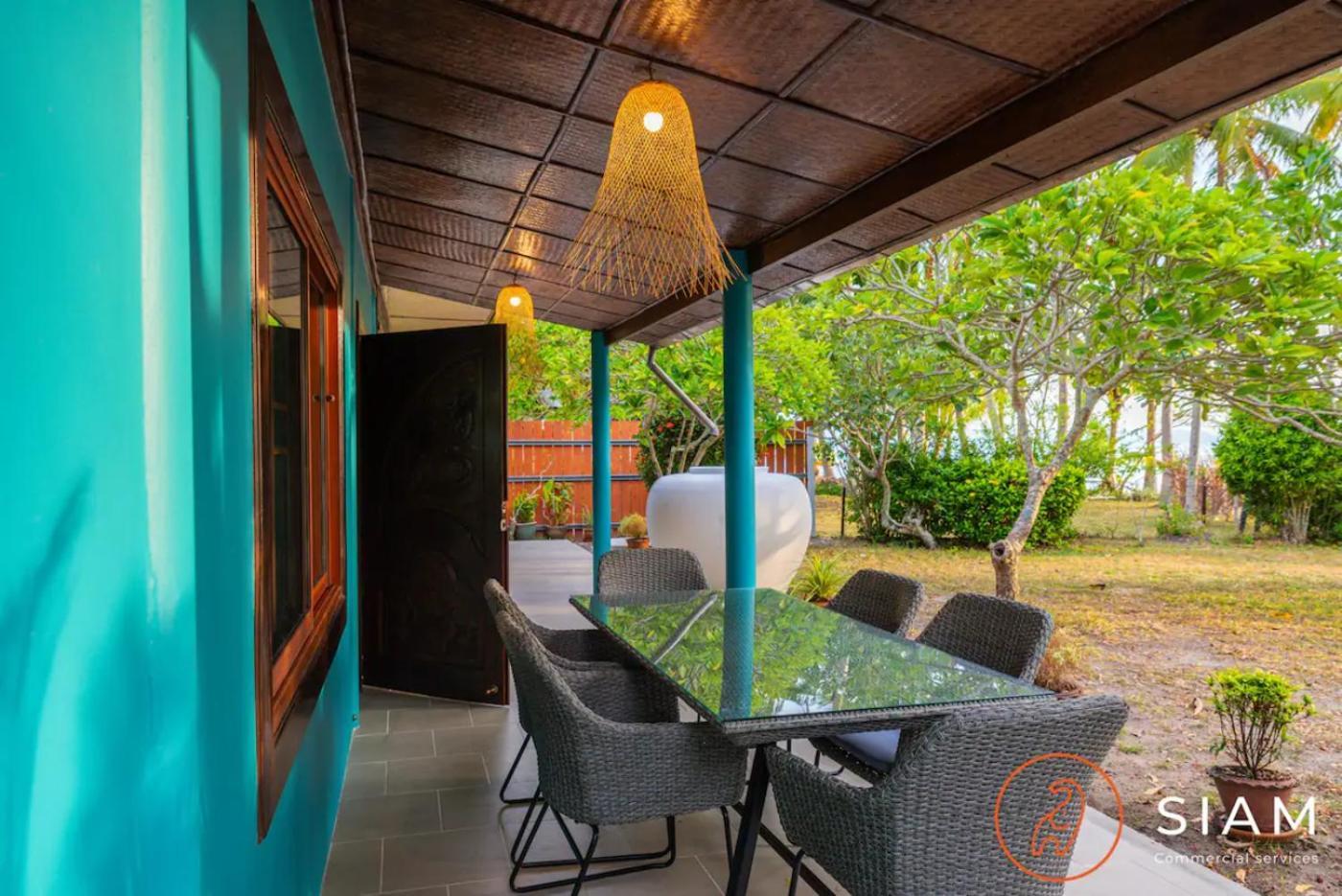 The Wooden Beach House 3Br - Sunset Beach Garden Taling Ngam Beach エクステリア 写真