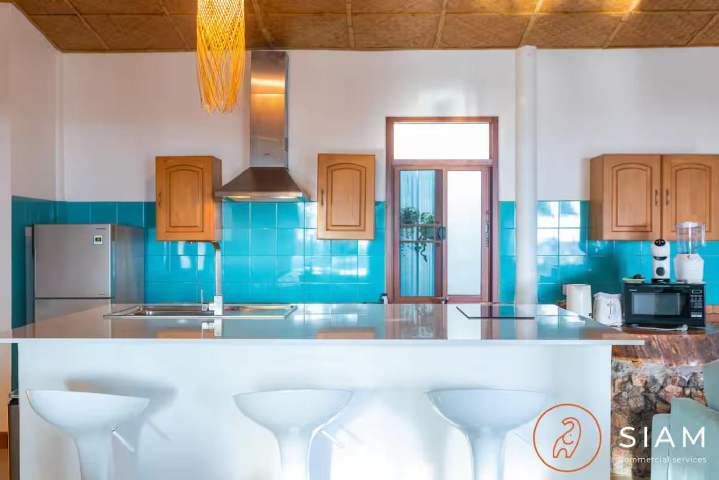 The Wooden Beach House 3Br - Sunset Beach Garden Taling Ngam Beach エクステリア 写真