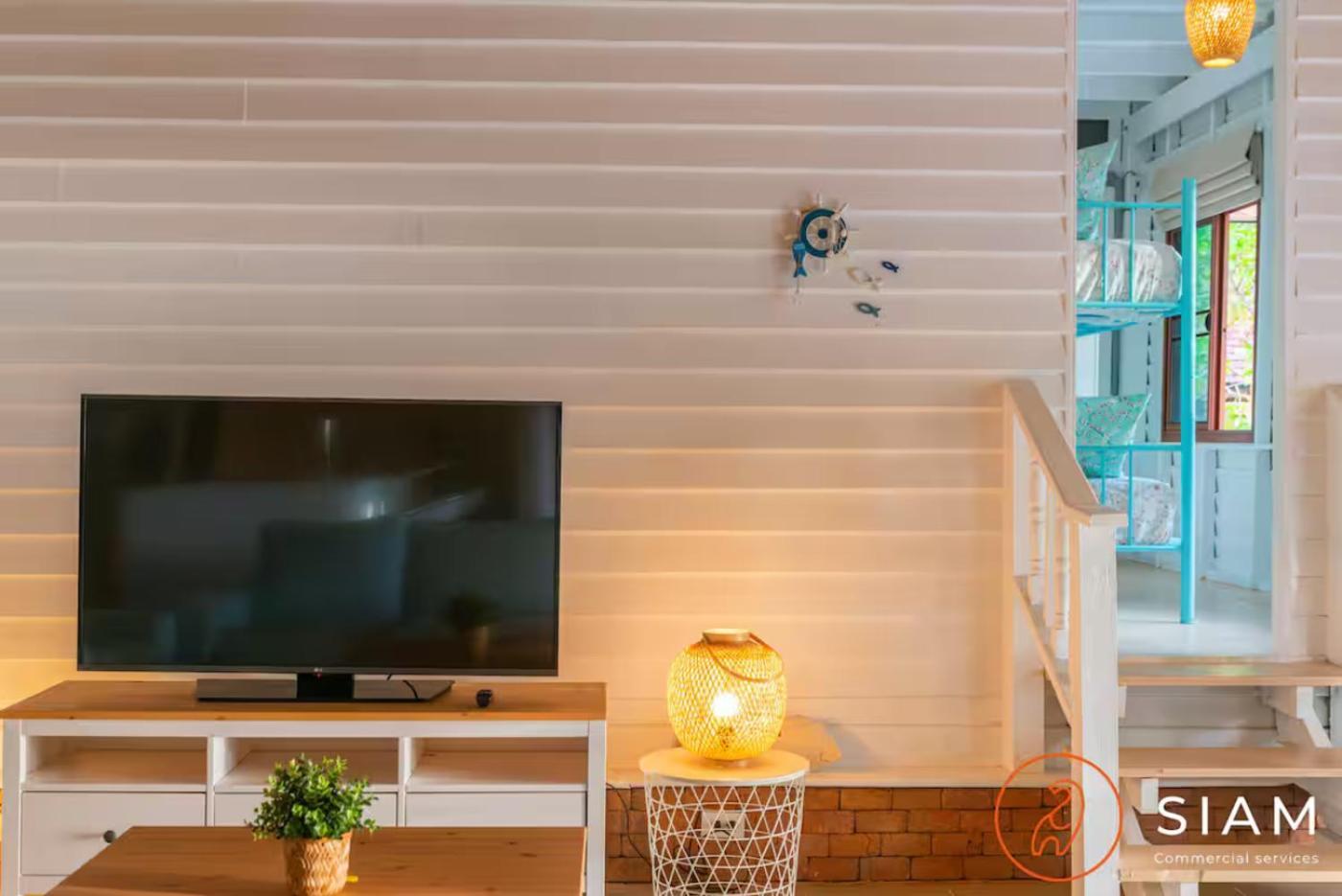 The Wooden Beach House 3Br - Sunset Beach Garden Taling Ngam Beach エクステリア 写真