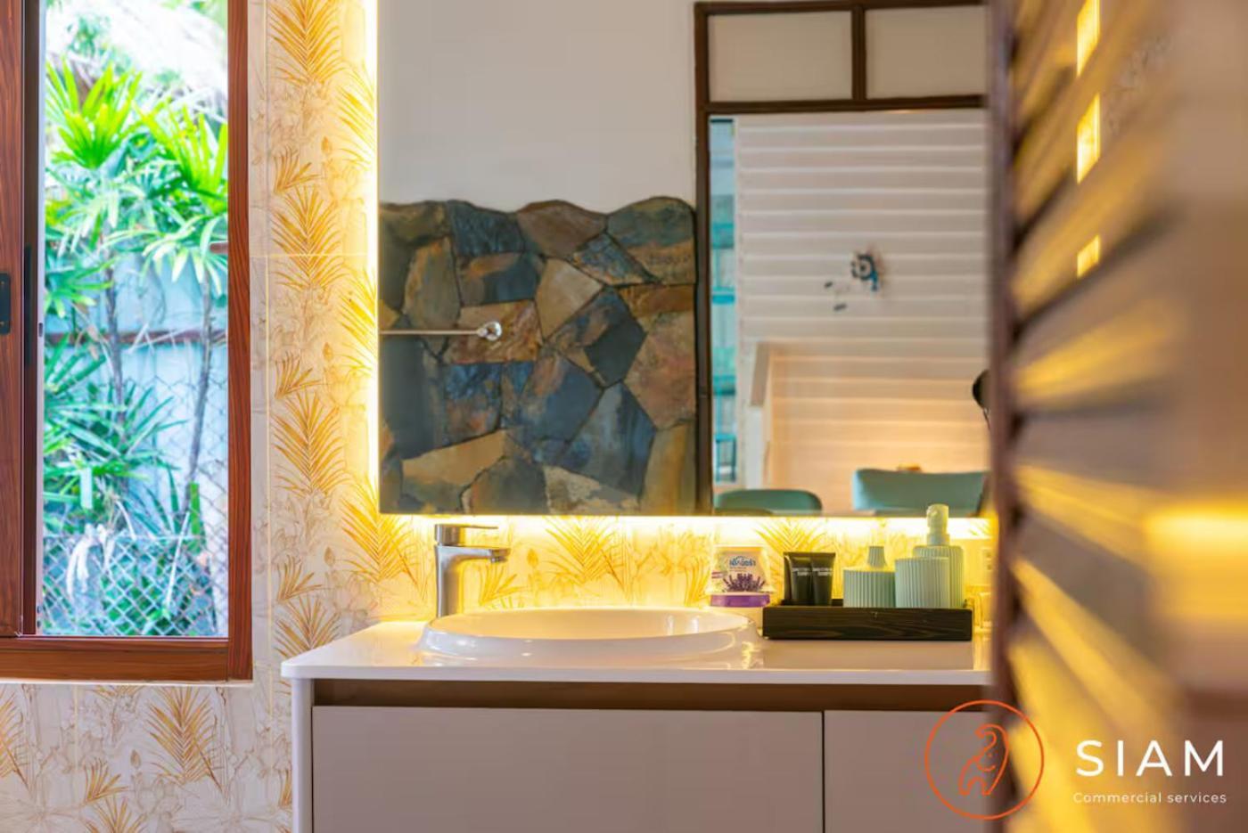 The Wooden Beach House 3Br - Sunset Beach Garden Taling Ngam Beach エクステリア 写真