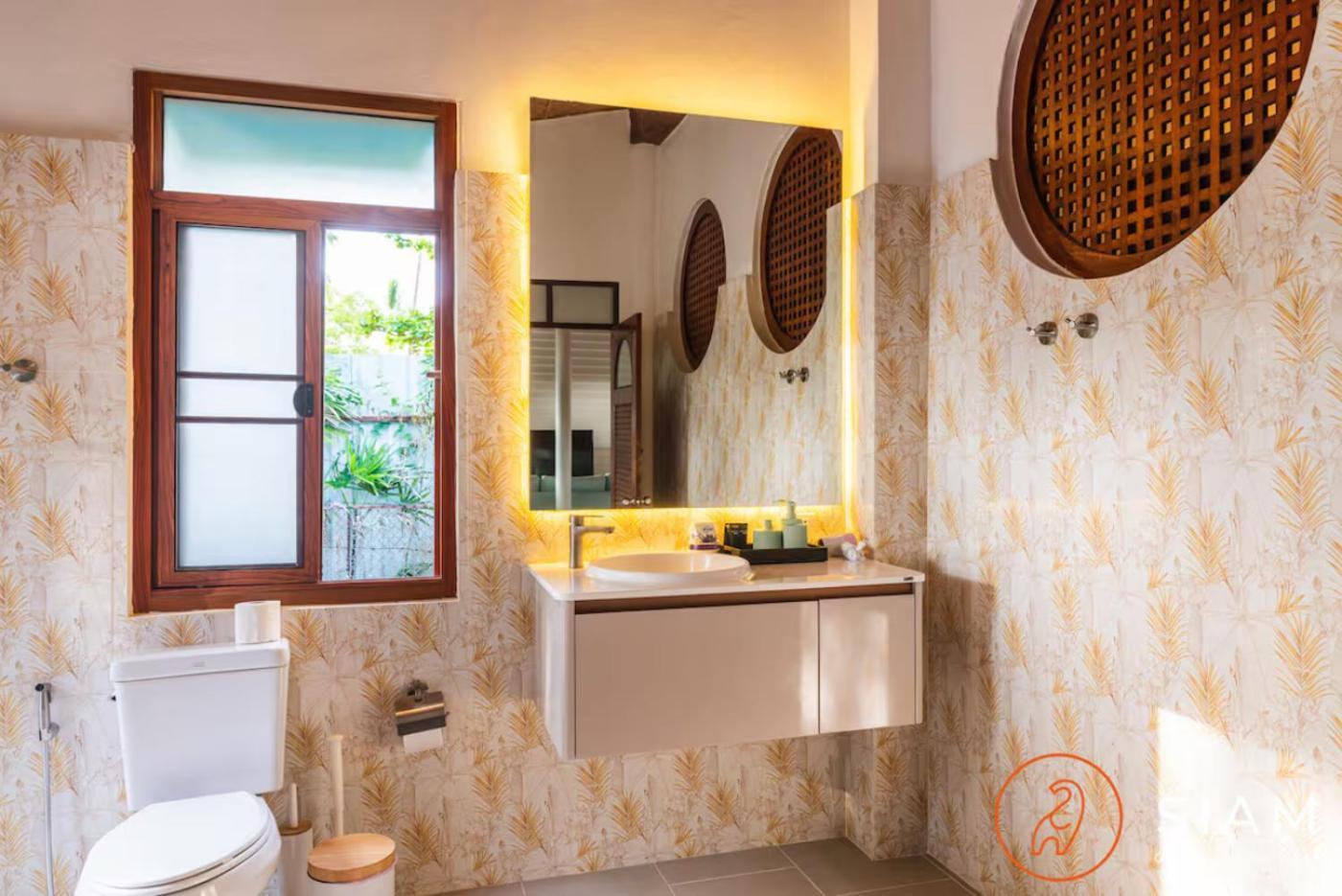 The Wooden Beach House 3Br - Sunset Beach Garden Taling Ngam Beach エクステリア 写真