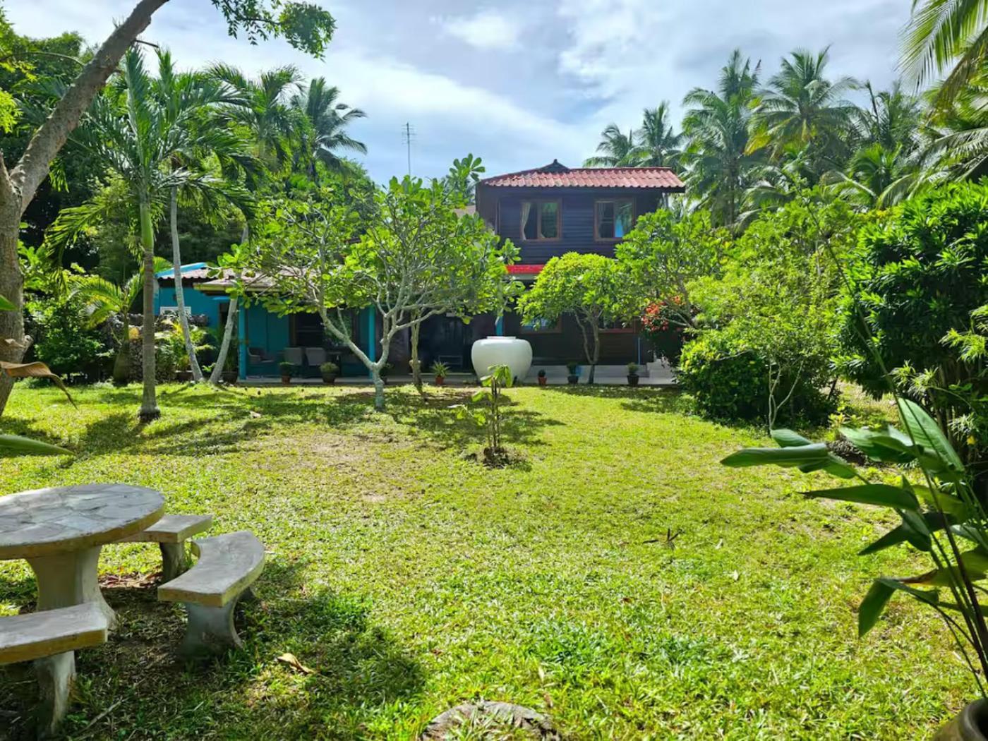 The Wooden Beach House 3Br - Sunset Beach Garden Taling Ngam Beach エクステリア 写真