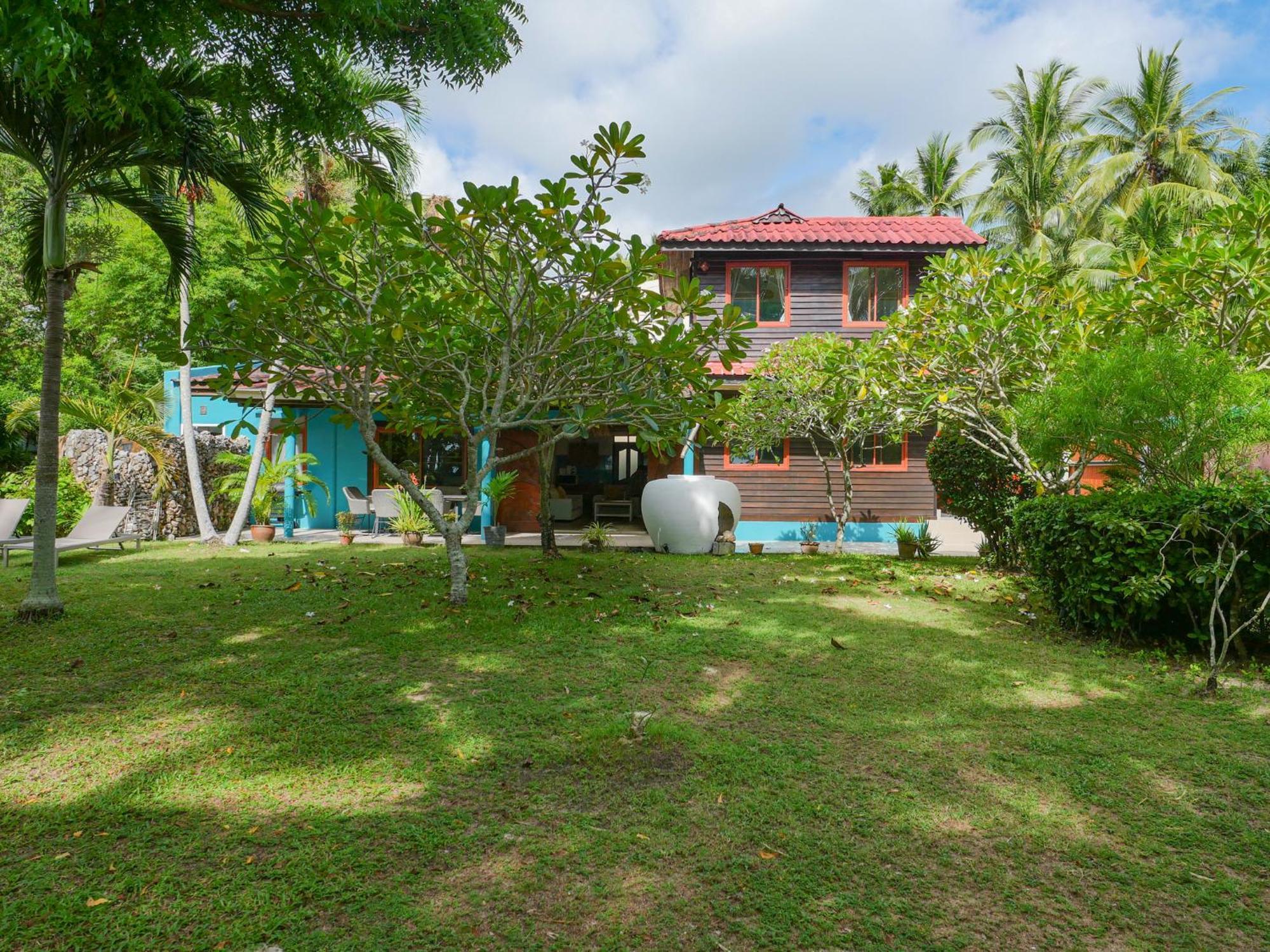 The Wooden Beach House 3Br - Sunset Beach Garden Taling Ngam Beach エクステリア 写真