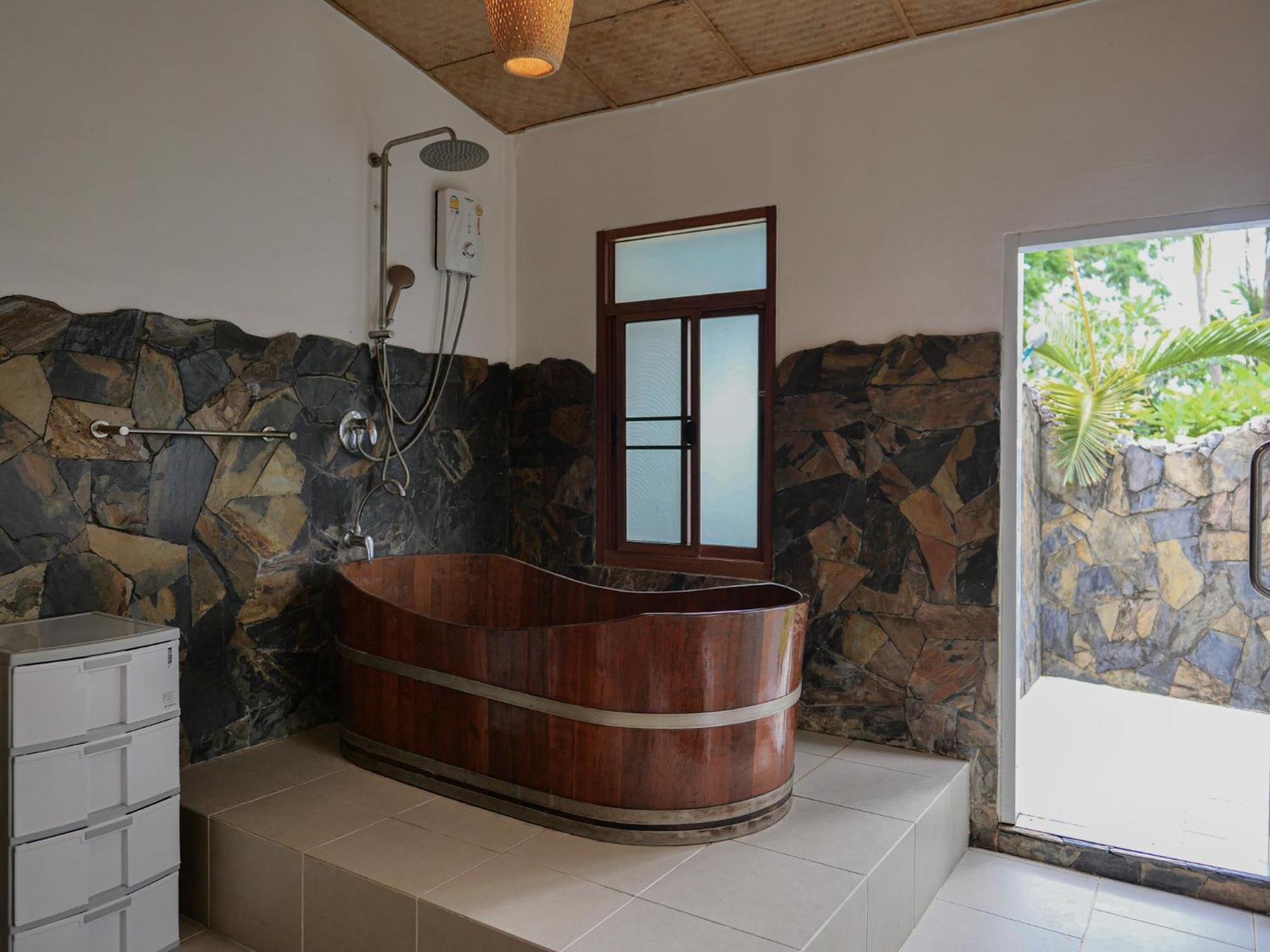 The Wooden Beach House 3Br - Sunset Beach Garden Taling Ngam Beach エクステリア 写真